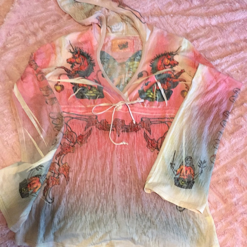 Long sleeve blouse